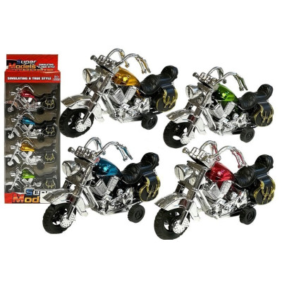 Zestaw Motocykli z Naciągiem 4 sztuki