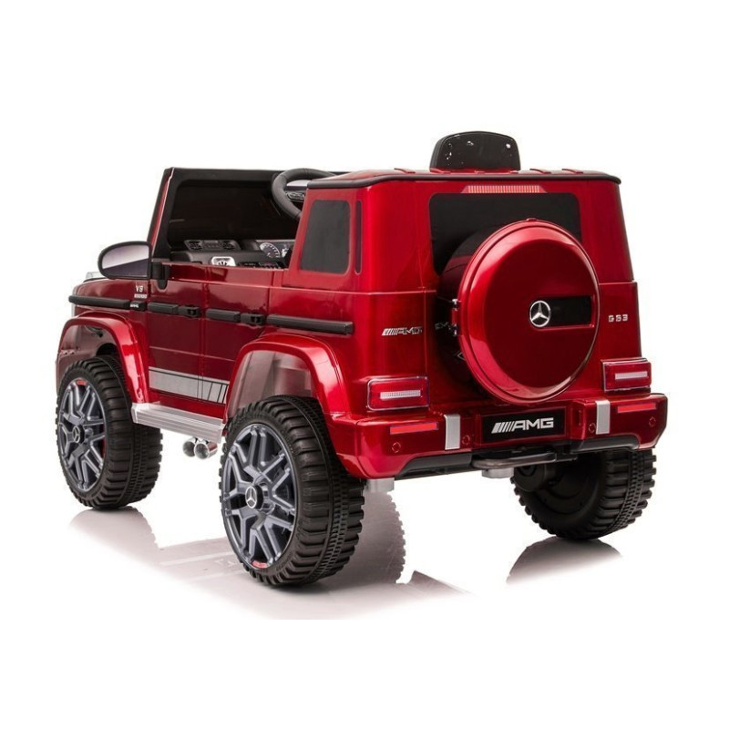 Auto na akumulator Mercedes G63 Czerwony Lakier BBH-002