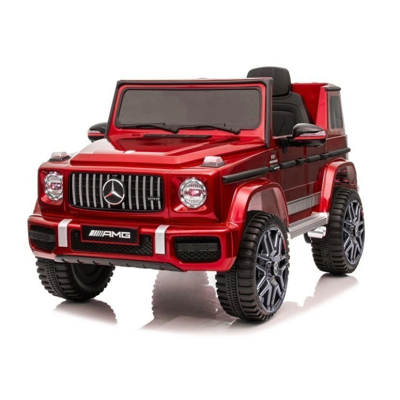 Auto na akumulator Mercedes G63 Czerwony Lakier BBH-002