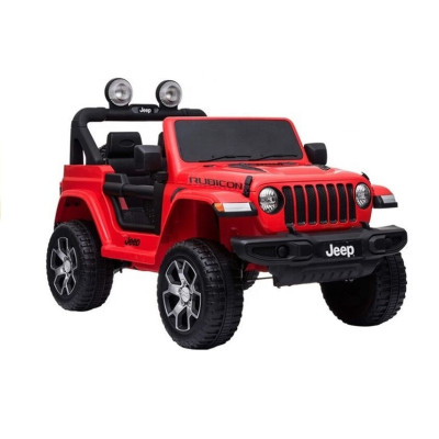 Auto na Akumulator Jeep Rubicon 4x4 Czerwony