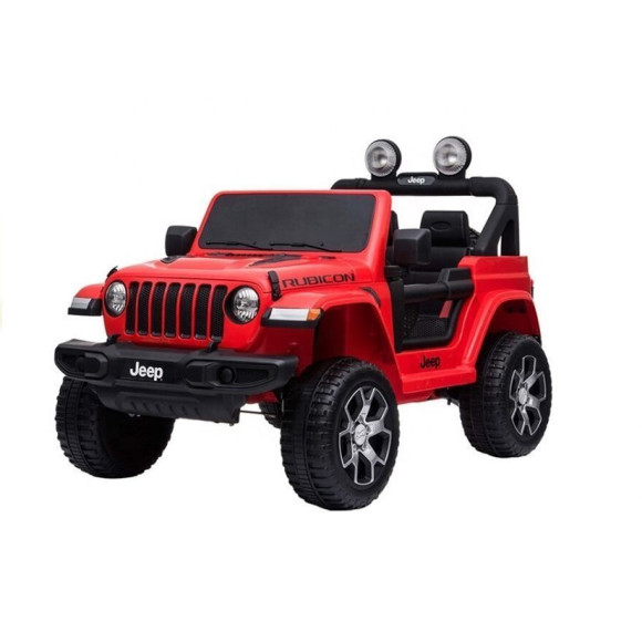 Auto na Akumulator Jeep Rubicon 4x4 Czerwony Auto na Akumulator Jeep Rubicon 4x4 Czerwony