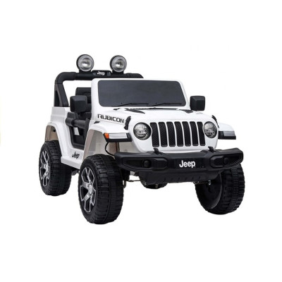 Auto na Akumulator Jeep Rubicon 4x4 Biały