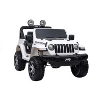Auto na Akumulator Jeep Rubicon 4x4 Biały