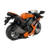 Motocykl z Napędem Frykcyjnym Dźwięki Motor 1:14 Pomarańczowy