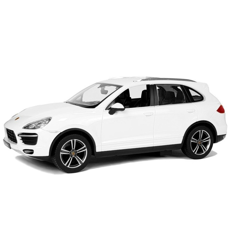Auto R/C Porsche Cayenne Rastar 1:14 Białe