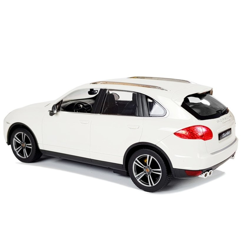 Auto R/C Porsche Cayenne Rastar 1:14 Białe
