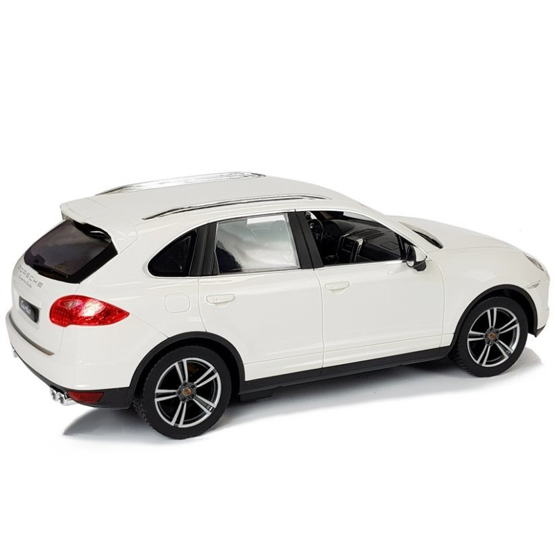 Auto R/C Porsche Cayenne Rastar 1:14 Białe