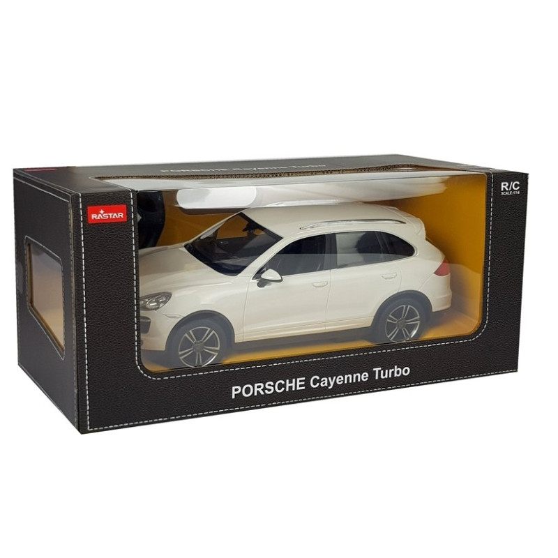 Auto R/C Porsche Cayenne Rastar 1:14 Białe