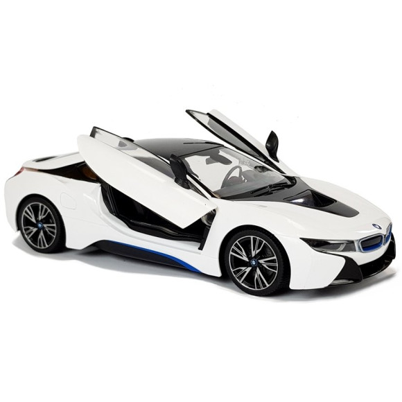 Auto R/C BMW i8 Rastar 1:14 Biały Drzwi Automatyczne Auto R/C BMW i8 Rastar 1:14 Biały Drzwi Automatyczne