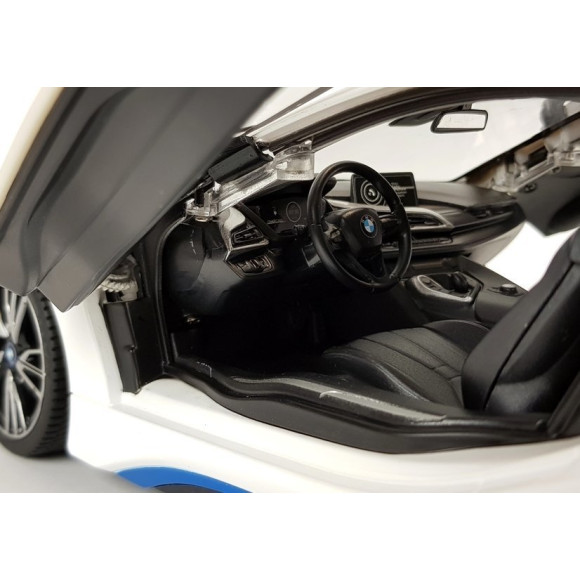 Auto R/C BMW i8 Rastar 1:14 Biały Drzwi Automatyczne Auto R/C BMW i8 Rastar 1:14 Biały Drzwi Automatyczne