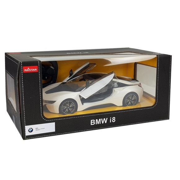 Auto R/C BMW i8 Rastar 1:14 Biały Drzwi Automatyczne Auto R/C BMW i8 Rastar 1:14 Biały Drzwi Automatyczne