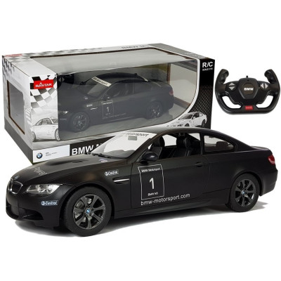 Auto R/C BMW M3 Rastar 1:14 Czarny na Pilota