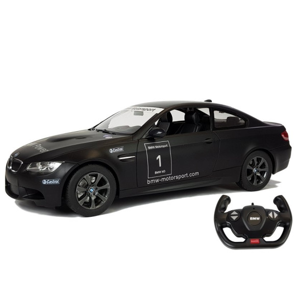 Auto R/C BMW M3 Rastar 1:14 Czarny na Pilota