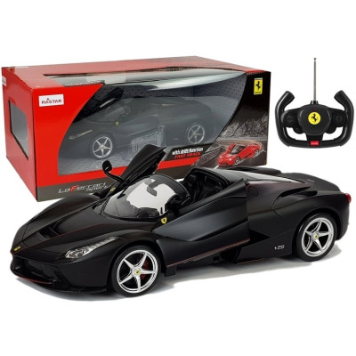 Auto R/C Ferrari Aperta Rastar 1:14 Czarne na Pilota