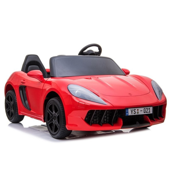 Auto na akumulator YSA021A Czerwony Lakierowany Auto na akumulator YSA021A Czerwony Lakierowany