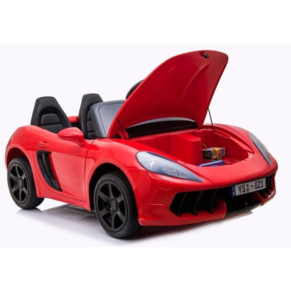Auto na akumulator YSA021A Czerwony Lakierowany Auto na akumulator YSA021A Czerwony Lakierowany