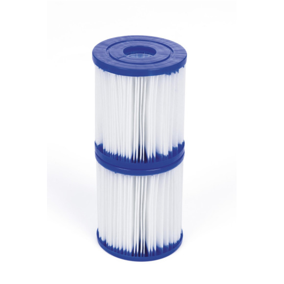 Filtry wymienne typu I do pompy basenowej 1249l/h BESTWAY 2 szt.