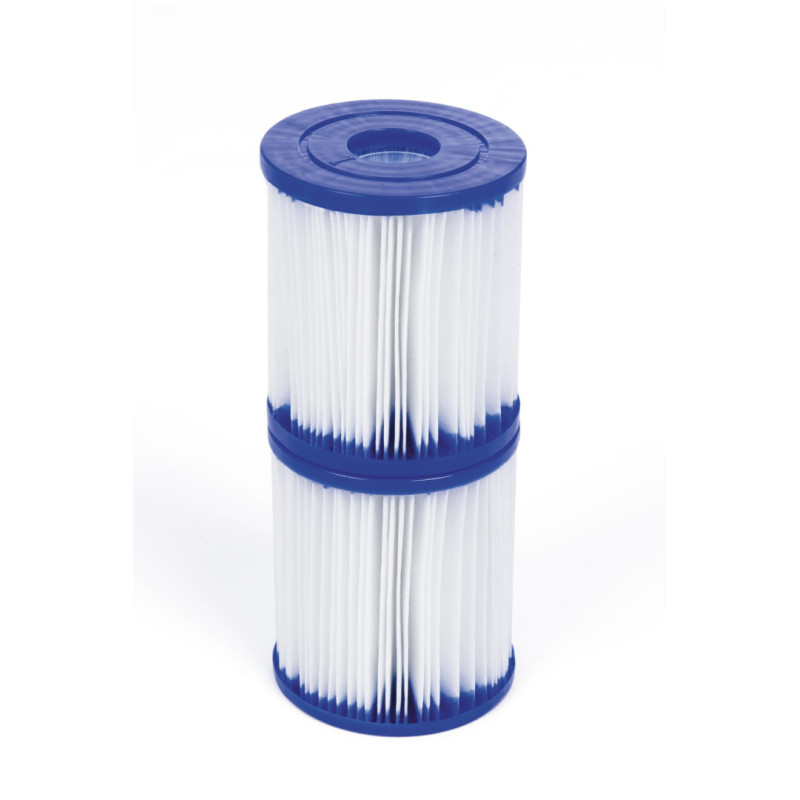 Filtry wymienne typu I do pompy basenowej 1249l/h BESTWAY 2 szt.