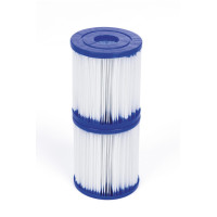 Filtry wymienne typu I do pompy basenowej 1249l/h BESTWAY 2 szt.