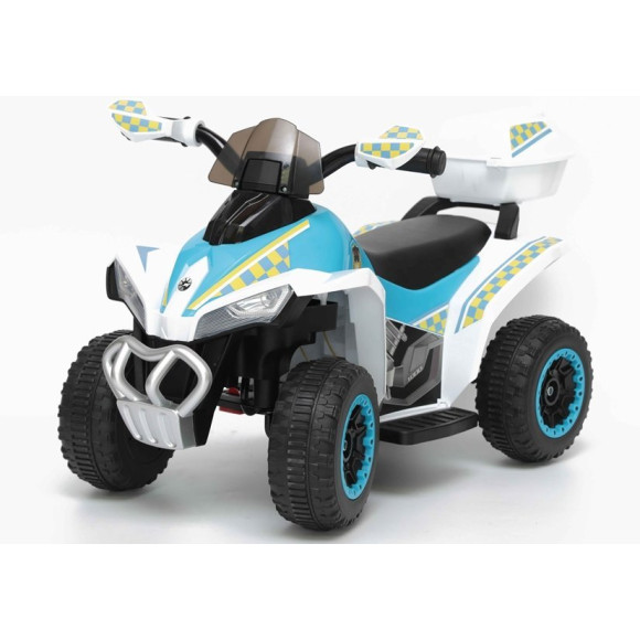 Quad na Akumulator GTS1188-A Biały Policyjny Quad na Akumulator GTS1188-A Biały Policyjny
