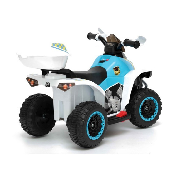 Quad na Akumulator GTS1188-A Biały Policyjny Quad na Akumulator GTS1188-A Biały Policyjny