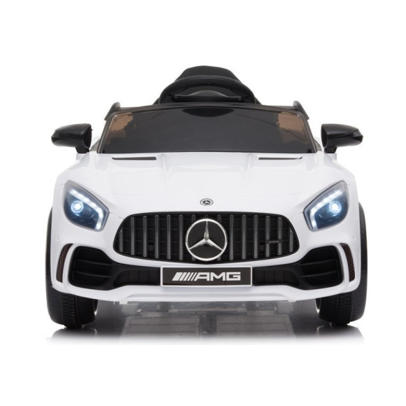 Auto na akumulator Mercedes AMG GT R Biały Auto na akumulator Mercedes AMG GT R Biały