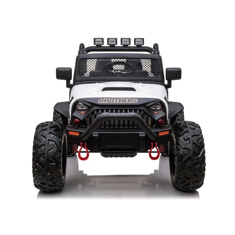 Auto na akumulator Jeep JC666 Biały