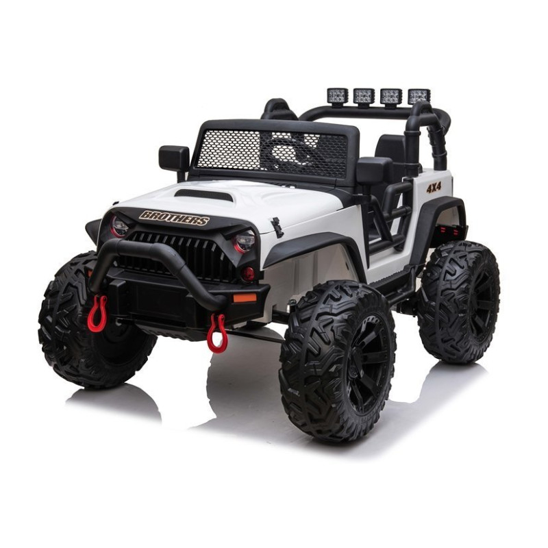 Auto na akumulator Jeep JC666 Biały