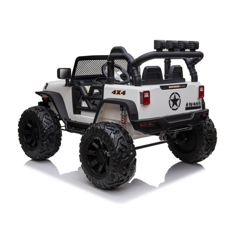 Auto na akumulator Jeep JC666 Biały