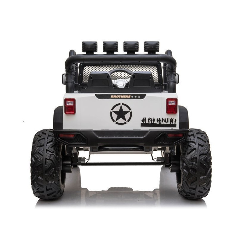 Auto na akumulator Jeep JC666 Biały