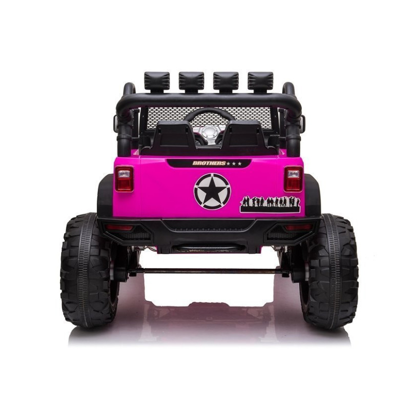Auto na akumulator Jeep JC666 Różowy