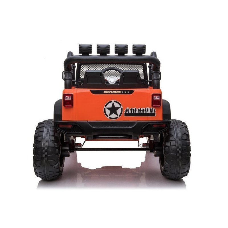 Auto na akumulator Jeep JC666 Pomarańczowy