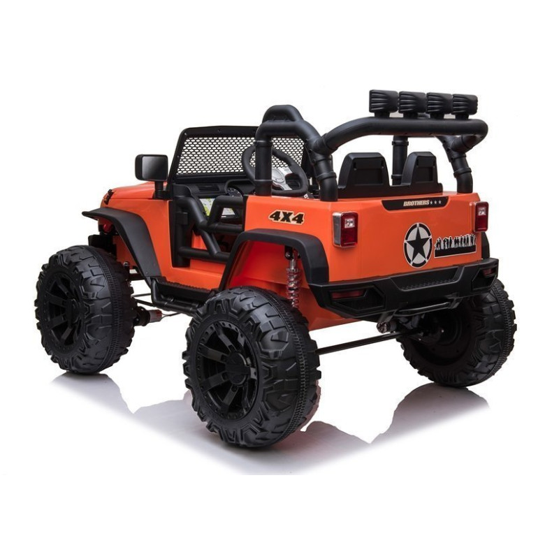 Auto na akumulator Jeep JC666 Pomarańczowy