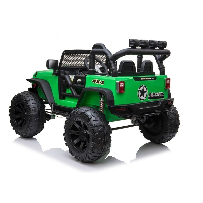 Auto na akumulator Jeep JC666 Zielony