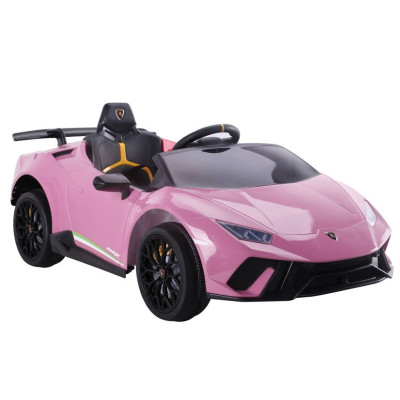 Auto na akumulator Lamborghini Huracan Różowe