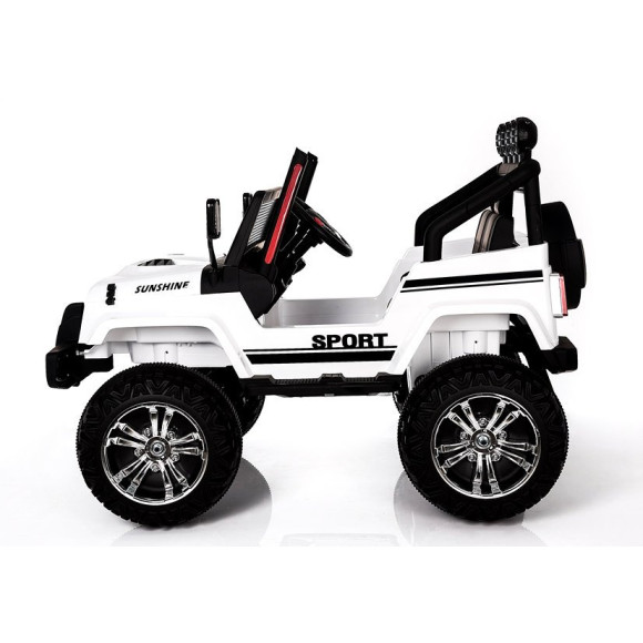 Auto na Akumulator S2388 Jeep Biały 4x45W Auto na Akumulator S2388 Jeep Biały 4x45W