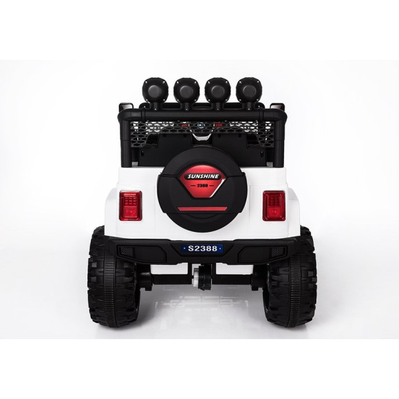 Auto na Akumulator S2388 Jeep Biały 4x45W Auto na Akumulator S2388 Jeep Biały 4x45W