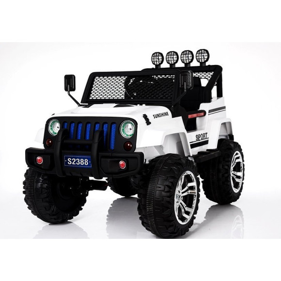Auto na Akumulator S2388 Jeep Biały 4x45W Auto na Akumulator S2388 Jeep Biały 4x45W