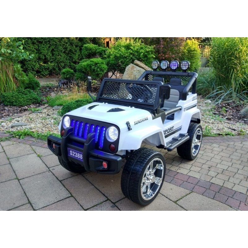 Auto na Akumulator S2388 Jeep Biały 4x45W