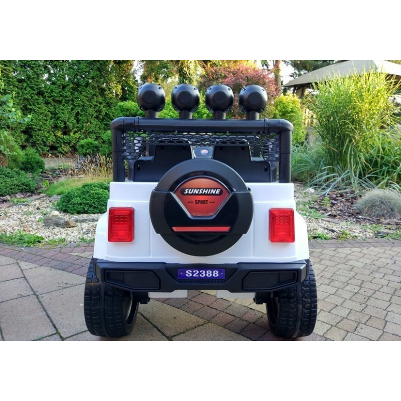 Auto na Akumulator S2388 Jeep Biały 4x45W