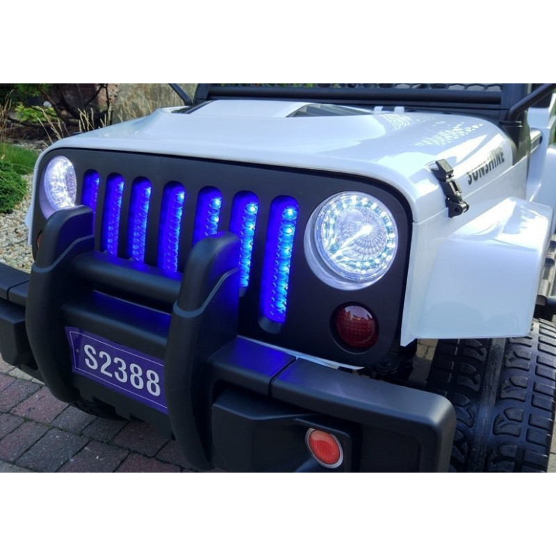 Auto na Akumulator S2388 Jeep Biały 4x45W