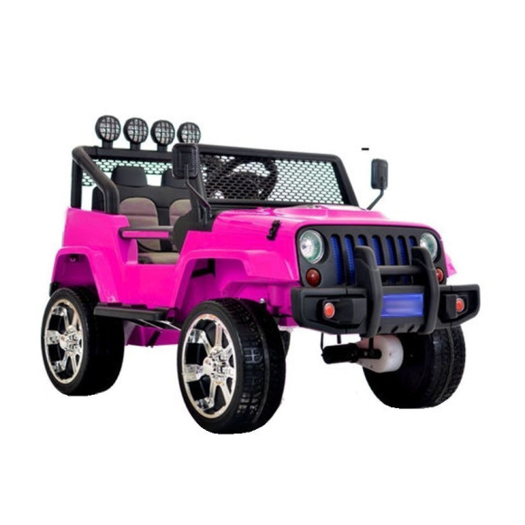 Auto na Akumulator S2388 Jeep Różowy 4x45W Auto na Akumulator S2388 Jeep Różowy 4x45W