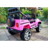 Auto na Akumulator S2388 Jeep Różowy 4x45W Auto na Akumulator S2388 Jeep Różowy 4x45W