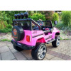 Auto na Akumulator S2388 Jeep Różowy 4x45W Auto na Akumulator S2388 Jeep Różowy 4x45W