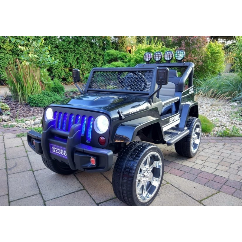 Auto na Akumulator S2388 Jeep Czarny 4x45W