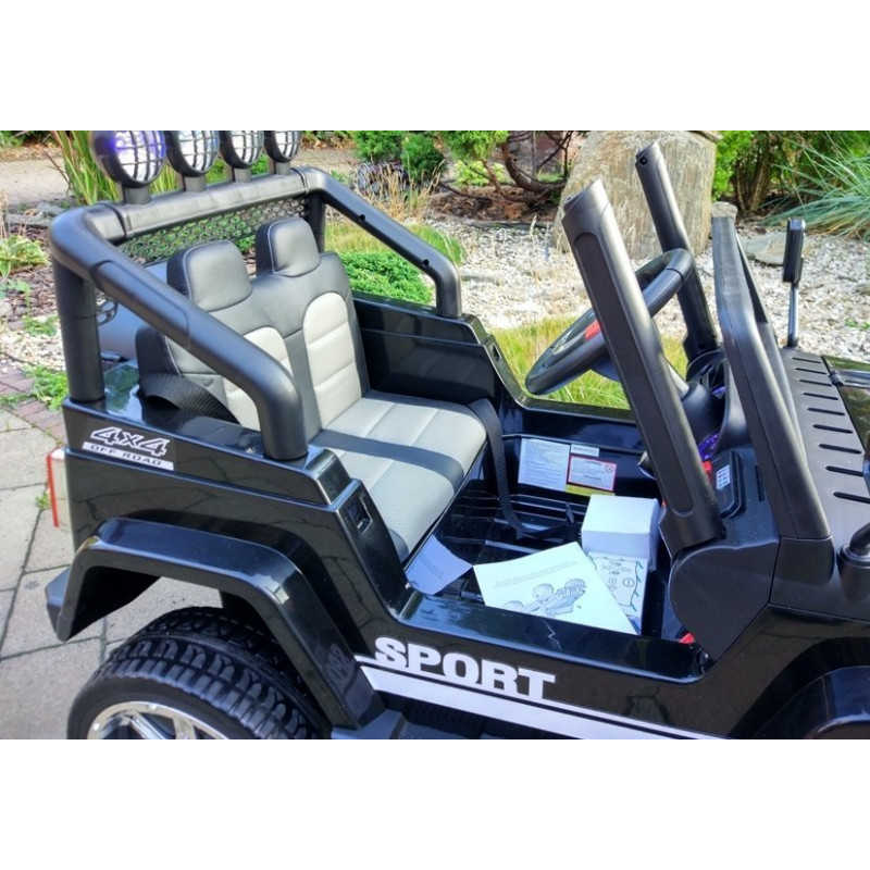 Auto na Akumulator S2388 Jeep Czarny 4x45W