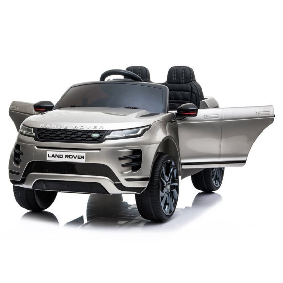 Auto na Akumulator Range Rover Evoque Srebrny Lakierowany Auto na Akumulator Range Rover Evoque Srebrny Lakierowany