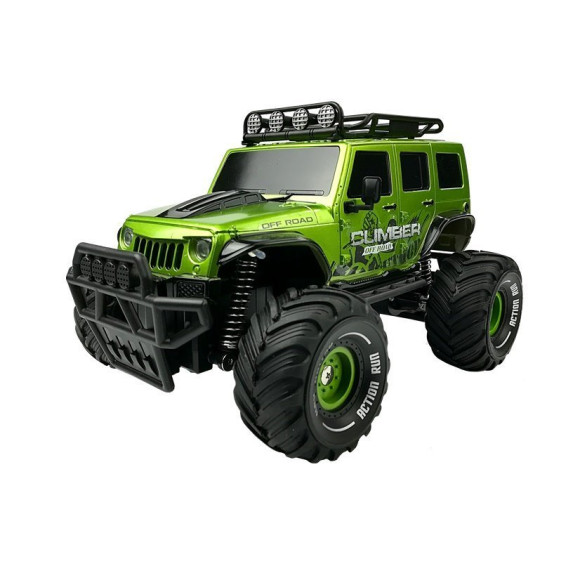 Auto Zdalnie Sterowane R/C Jeep Zielony 2.4G Auto Zdalnie Sterowane R/C Jeep Zielony 2.4G