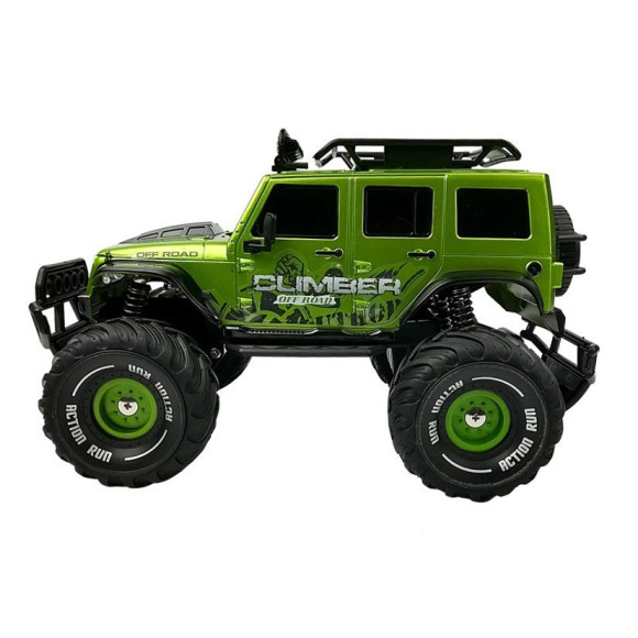 Auto Zdalnie Sterowane R/C Jeep Zielony 2.4G Auto Zdalnie Sterowane R/C Jeep Zielony 2.4G