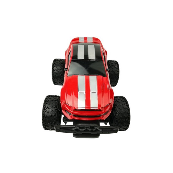 Auto Zdalnie Sterowane R/C 6.5 km/h Wysokie Koła Czerwone Auto Zdalnie Sterowane R/C 6.5 km/h Wysokie Koła Czerwone